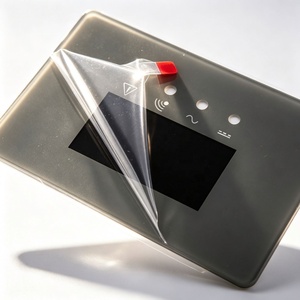 Autocollant de membrane pour panneau PC acrylique personnalisé OEM, film transparent pour fenêtre d'affichage, sérigraphié, étanche - Product Image 1