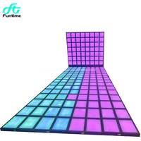 Plancher LED interactif pour jeux de lumière, type 'Dance Grid' et 'Lava', avec fonction laser, 30x30 cm, écran de jeu LED pour sol, pour jeux actifs
