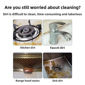 Potente Detergente Spray Multifunzionale <span class=keywords><strong>per</strong></span> Cucina con 30%-50% di Ingredienti Attivi <span class=keywords><strong>per</strong></span> Sgrassare Superfici di Cucine e Cappe - Product Image 5