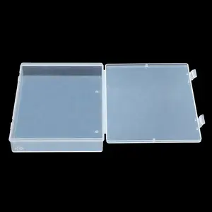 Plastic Box Container Hard Multi-function Transparent Rectangle Plastic Storage Box Clear Box Packaging Plastic Container