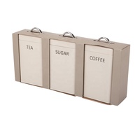 Bacs à pain en métal étanches et personnalisés, boîte de rangement pour le thé, le café