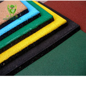 Plancher modulaire en caoutchouc personnalisé OEM Fournisseur de la Chine Résistance à l'acide-base pour terrain de basket extérieur Gymnastique antistatique - Product Image 5