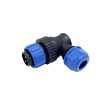 Connecteur de câble étanche IP68 WEIPU série SP17 SP1710 SP1711 SP1712 en cuivre 2 broches 3 4 5 7 9 10 broches prise mâle inversée pour l'alimentation