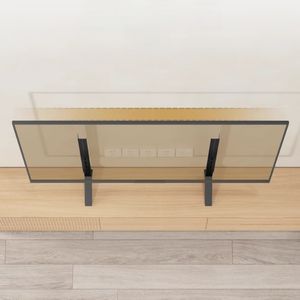 Soporte <span class=keywords><strong>de</strong></span> <span class=keywords><strong>TV</strong></span> <span class=keywords><strong>de</strong></span> <span class=keywords><strong>mesa</strong></span> universal <span class=keywords><strong>de</strong></span> hasta <span class=keywords><strong>86</strong></span> <span class=keywords><strong>pulgadas</strong></span> <span class=keywords><strong>de</strong></span> alta resistencia plana LCD pantalla LED soporte <span class=keywords><strong>de</strong></span> <span class=keywords><strong>TV</strong></span> <span class=keywords><strong>de</strong></span> escritorio con altura ajustable - Product Image 4