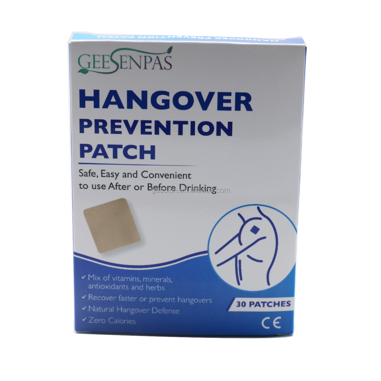 Пластырь для профилактики Hangover, пластырь для обновления питьевой энергии, оптовая продажа товара