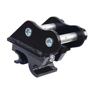 Acoplador de Excavadora Mini de 1-3 Toneladas, Conexión Rápida, Accesorios de Enganche, Acero de Alta Resistencia, Cambio Rápido, Duradero - Product Image 3