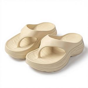 Tongs montantes EVA pour femme, semelle souple intérieure/extérieure, écologiques, confortables pour couple, printemps/automne/été - Product Image 1