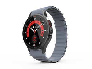 Correa de Reloj Magnética Transpirable de Goma Eraysun, Repuesto de Pulsera para Reloj Inteligente, Personalizada de Lujo para Relojes <span class=keywords><strong>Samsung</strong></span> de 20/22 mm - Product Image 4