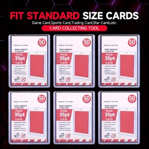 50 ชิ้น ซองใส่การ์ดสะสม 3x4 นิ้ว แบบใส PVC ปราศจากกรด สำหรับนักสะสม - Product Image 5