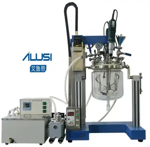 Hoge Kwaliteit Efficiënte 5l Laboratorium Emulgator Wasmiddel Vloeibare Zeep Maken Machine Laboratorium Cosmetische Emulgator Apparatuur