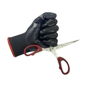 Vietnam NBR-Coated Polyester <b>Gloves</b> 13G 15G Seamless Knit | Breathable Elastic Cuff | Smooth Micro-Sandy Grip | - Product Image 1