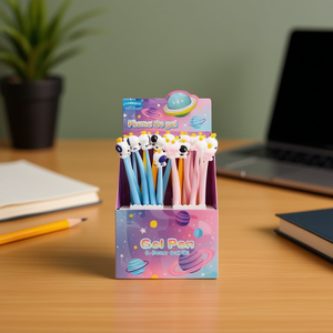 Mi Casita Planet Shake Gel Pen 0.5mm Multi Colored Office School Use - Product Image 2