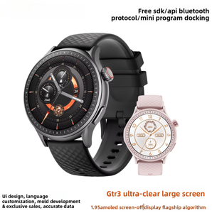 <span class=keywords><strong>Reloj</strong></span> Inteligente Deportivo <span class=keywords><strong>GTR3</strong></span> con Pantalla AMOLED Redonda, Resistente al Agua 3ATM, Monitor de Ritmo Cardíaco, Venta al Por Mayor Internacional - Product Image 1