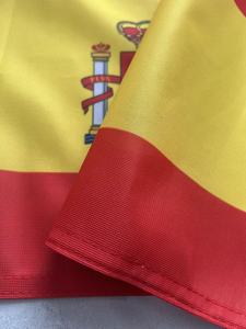 Drapeau de fenêtre de <span class=keywords><strong>voiture</strong></span> personnalisé en polyester à séchage rapide, imprimé numériquement, motif Turquie-Maroc, avec mât en plastique - Product Image 2