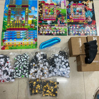 Nouvelle carte PCB d'arcade SQX-KITS-1 de marque SQX pour kit de machine multi-jeux Mario avec clavier LED