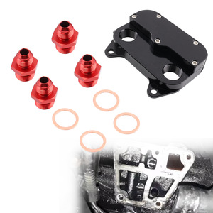 Adaptateur de refroidisseur d'huile FMOC2 en alliage d'aluminium pour Audi Volkswagen 1.6L 2.0L TDI, kit de mise à niveau du moteur diesel - Product Image 1