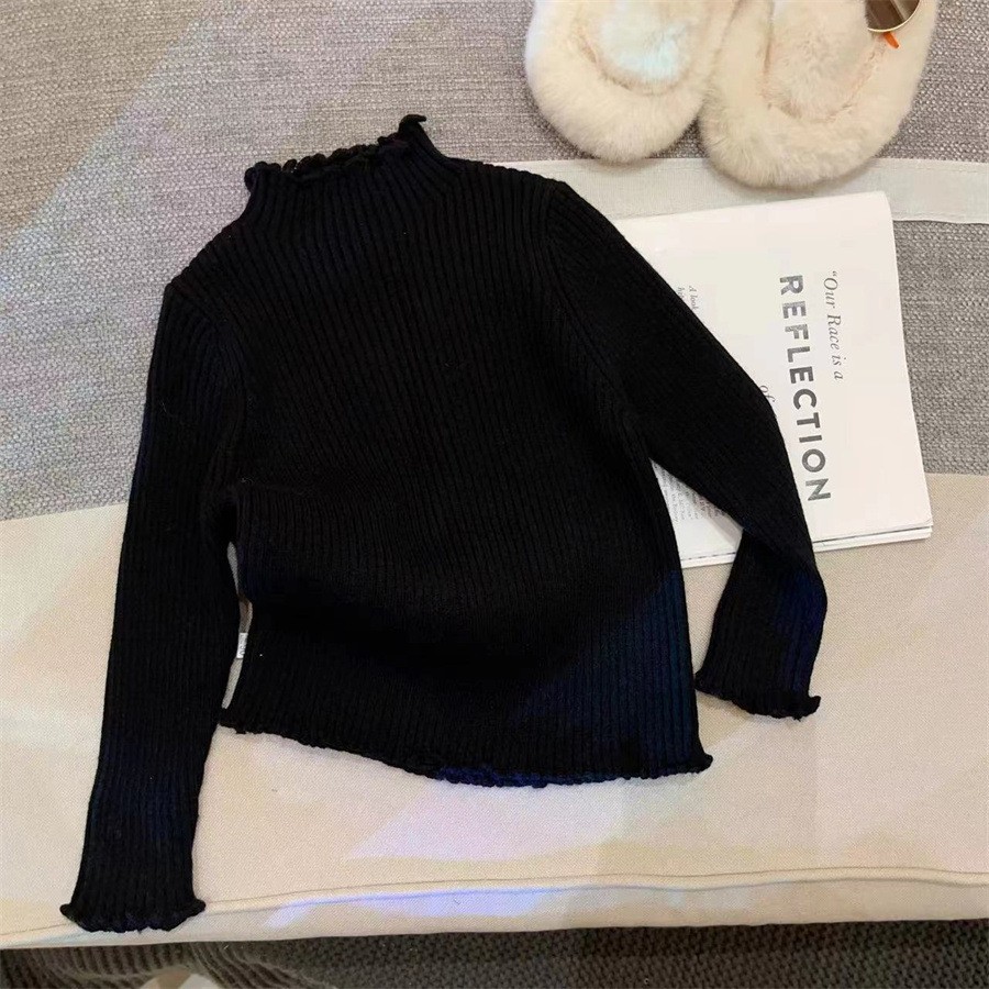4606 - Black Knit Sweater [Inner Layer]
