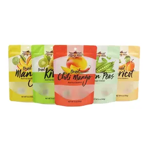 Wholesale Custom Plastic Vacuum Snack Mango Dried Fruit Package Pouch Dry Food Packaging Bag