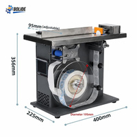 Machine semi-automatique d'étiquetage circulaire transparente pour coins de boîtes, applicateur d'étiquettes à 90 degrés pour cartons