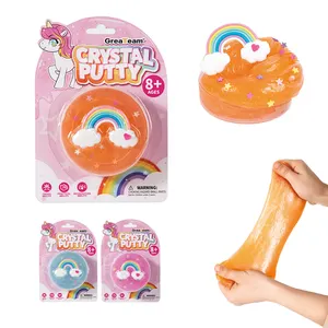 Hot Koop Educatief Speelgoed Zintuiglijke Speelgoed Regenboog Kristal Stopverf Voor Kids Play Fun