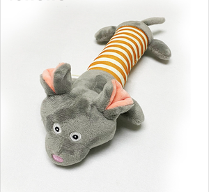 لعبة حيوانات أليفة طويلة من القطيفة بشرائط - Product Image 2