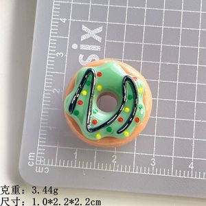 Simulation Chocolate Donut <strong>Resin</strong> Accessory Glue Diy Hairpin Headwear Phone Case Hairpin Handmade - Product Image 6