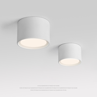 Plafonnier LED cylindrique encastré 3W 7W 12W 18W, spot de plafond moderne minimaliste pour intérieur, maison, hôtel, éclairage commercial