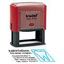 For Trodat Printy 4927 MCI Self-Inking Plastic Stamp for Office Use
