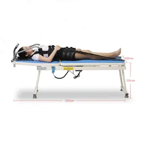 EU-TB503 뜨거운 판매 고품질 접힌 정형 외과 요추 척추 견인 테이블 견인 침대