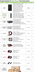 टॉपस्की ऑफ-ग्रिड 5kva पूर्ण सौर ऊर्जा प्रणाली घर के घर के खेत के लिए पूर्ण सौर पैनल ऊर्जा प्रणाली - Product Image 2