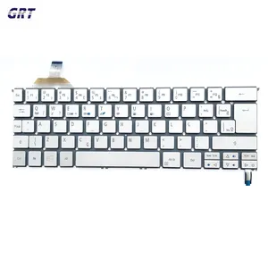 BR Brazil Layout Backlight Replacement Laptop Keyboard for Acer Aspire S7-392 S7-391 S7-391-6822 Silver OEM Factory Price Cheap