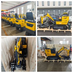 Mini-excavatrice sur chenilles hydraulique de 1 tonne, conforme aux normes EPA Euro 5, compatible avec les accessoires multiples (pince, brise-roche, tarière) - Product Image 3