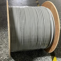 Cable de Red Ethernet UTP CAT6A LSZH de 305m (1000 pies) con Cubierta de Cobre Trenzado, Marca XXD, para Comunicaciones