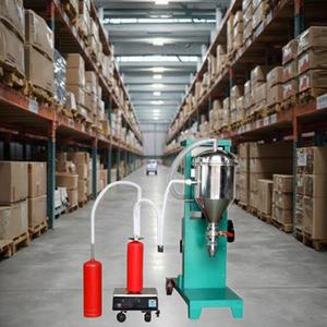 Machine de remplissage de poudre chimique sèche en acier inoxydable personnalisable en gros, directement de l'usine, pour le remplissage d'extincteurs - Product Image 1