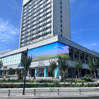 P2.5 Outdoor LED Interaktiver Bildschirm Digital Signage Display Werbung Player Wandbild schirm TV Hochzeit rechtwinklig