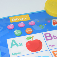 Spot fournitures Childrd pas cher électronique interactif Alphabet arabe langue tableau mural son éducation apprentissage affiches pour enfant