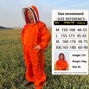 Peralatan pelindung dari lebah, tebal Anti-Stinging pakaian penjaga lebah Anti-Bee untuk pertemuan madu terhubung dengan Bee - Product Image 2