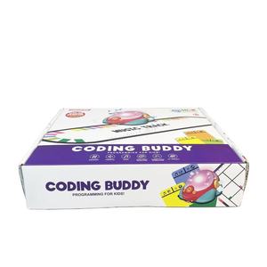 صندوق تعبئة مخصص من المصنع ، صندوق طائرة ، صندوق من الورق المموج ، صندوق طرف لثني اللين بمفصلات مع إدراج من الورق المقوى - Product Image 2