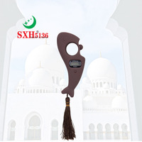 SXH5136 Usine En Gros Électronique Numérique Tally Compteur Forme De Poisson Prière Numérique Tasbih Perles Rotatives Islamique Di