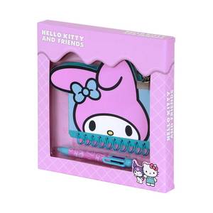 Hello Kitty My Melody Pack de carnet Kawaii + stylo 6 couleurs - Product Image 1