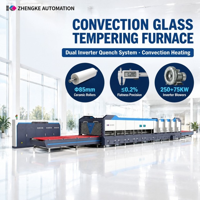 High Quality Tuffen Glass Machine Glass Tempering Furnace for Architectural Glass Processing