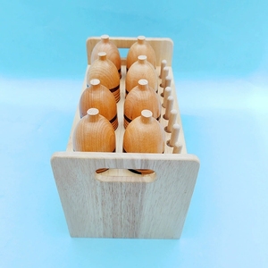 Wholesale Wooden Fish Guiro Shaker Scraper with Wooden Holder Orff Percussion Instruments For Preschool <b>Music</b> Teaching Aids - Product Image 1