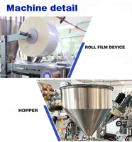 Machine d'emballage de liquides en sachets préformés pour café, boissons, café infusé à froid, jus, miel, sirop, sauce, concentré et autres boissons