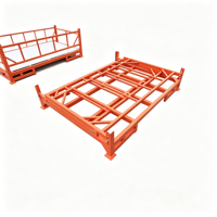 Étagères portables empilables et pliables en tissu pour entrepôt, agriculture, rayonnage, étagères galvanisées pour pneus de chambre froide