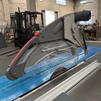 Mesin Gergaji Panel Horizontal Meja Geser Harga Pabrik Cina dengan Motor 5.5kW Bersertifikasi CE untuk Pengerjaan Kayu