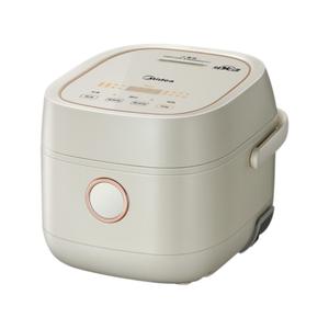 Olla Arrocera Inteligente Midea Mini 3L, Eléctrica, Cuadrada, Blanca, de Plástico, con Función de Reserva, para Uso en el Hogar o Dormitorio - Product Image 1
