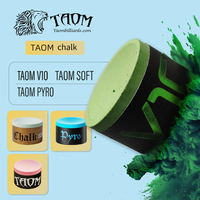 Craie professionnelle TAOM pour billard, accessoires, poudre pour queue de snooker V10 1 pièce