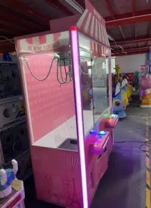 Mesin Derek Mainan Dioperasikan Koin Laris Mesin Cakar Penjual Mainan Mewah 2 Pemain Mobil Putri