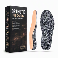Semelles orthopédiques Aureright pour soulager les douleurs dorsales, soutien de la voûte plantaire, correction de la posture, absorption des chocs, confort ergonomique pour hommes et femmes