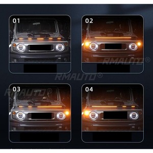 Barrières anti-gravier LED pour voiture, barrières anti-sable et pierres pour Suzuki Jimny 2021+, kit carrosserie, accessoires auto - Product Image 5